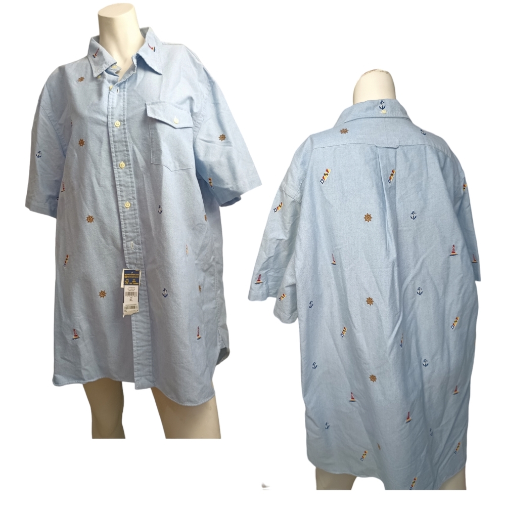 🆕 Ralph Lauren Classic embroidery bottom down shirt